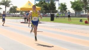 El atleta del Bahía de Algeciras, Alejandro Rueda, a la final del mundial de atletismo SUB-20