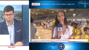 Heladísimo reparte helados en el Campus Multideporte de Algeciras