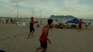 Cara o cruz por parte de los participantes algecireños en el Campeonato de España de BM Playa
